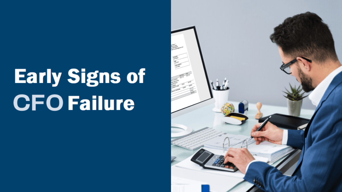 Early Signs of CFO Failur